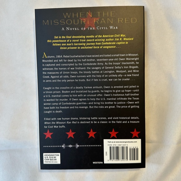 When the Missouri Ran Red Book - Picture 2 of 3